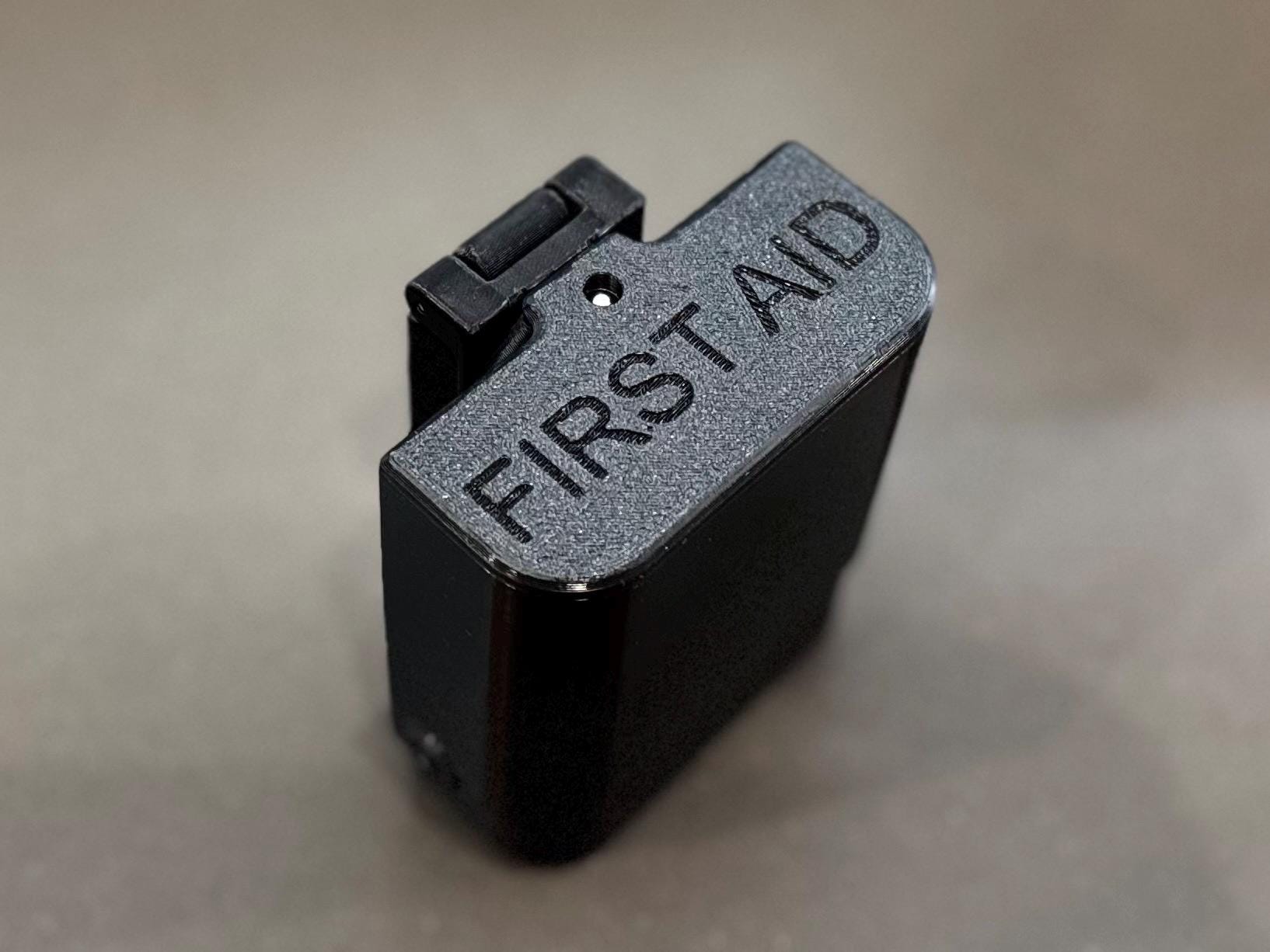 Quick Access First Aid Pouch: Belt Clip/MOLLE Compatible Holder