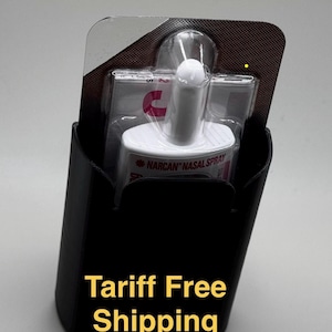 タクティカルナルカン鼻腔スプレーホルダー：クイックリリース、耐薬品性