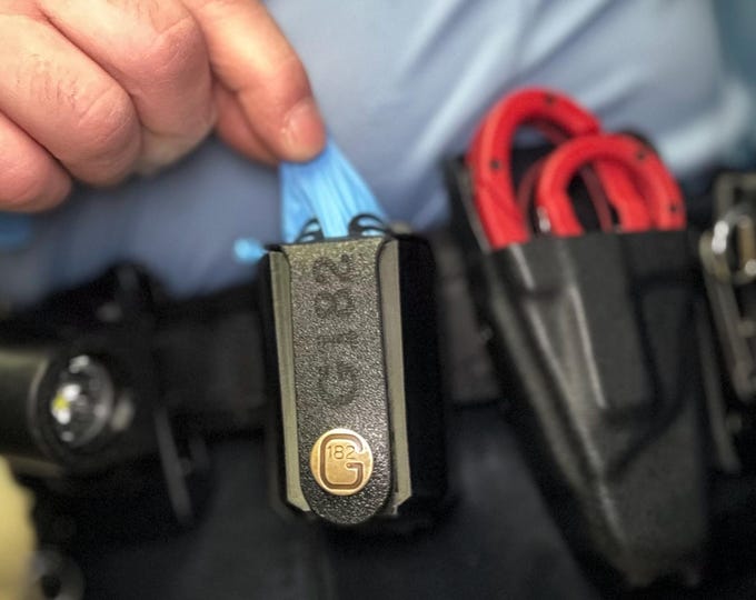 Featured listing image: Tactical Glove Holder: Belt Clip, MOLLE Compatible - Healthcare, Police, EMS