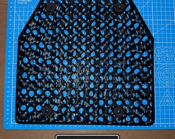 FlexMesh Tactical Vest Airflow Cooling Panel: Breathable TPU Cooling Insert