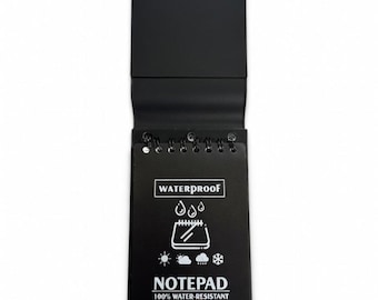 3x5 Tactical Notebook Holder – Flexible TPU Duty Belt Case for Police, Military