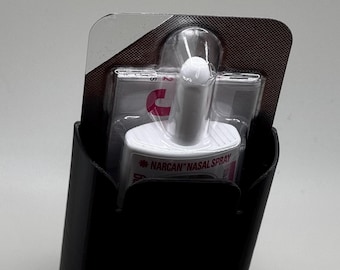 Tactical Narcan Nasal Spray Holder with Belt Clip: Durable Polymer Pouch