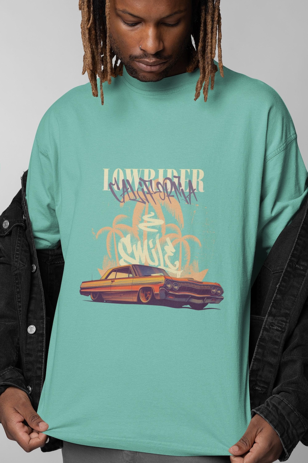 Low Rider Apparel Lowrider California T-shirt Classic Car Graphic Tee Vintage Lowrider ...
