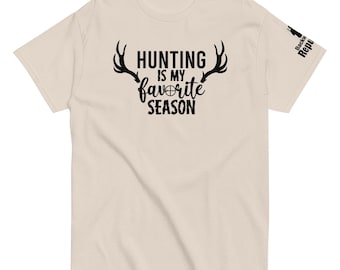 Jagen ist meine Lieblingssaison Shirt | Lustiges Jagd-T-Shirt | Jäger Geschenk | Hirsch Saison Shirt | Camping Tee | Jagd-Liebhaber-T-Shirt | Jagd Reise T-Shirt