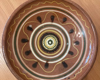 Ukrainian national painting, Interior plate, Plate for decoration, National patterns