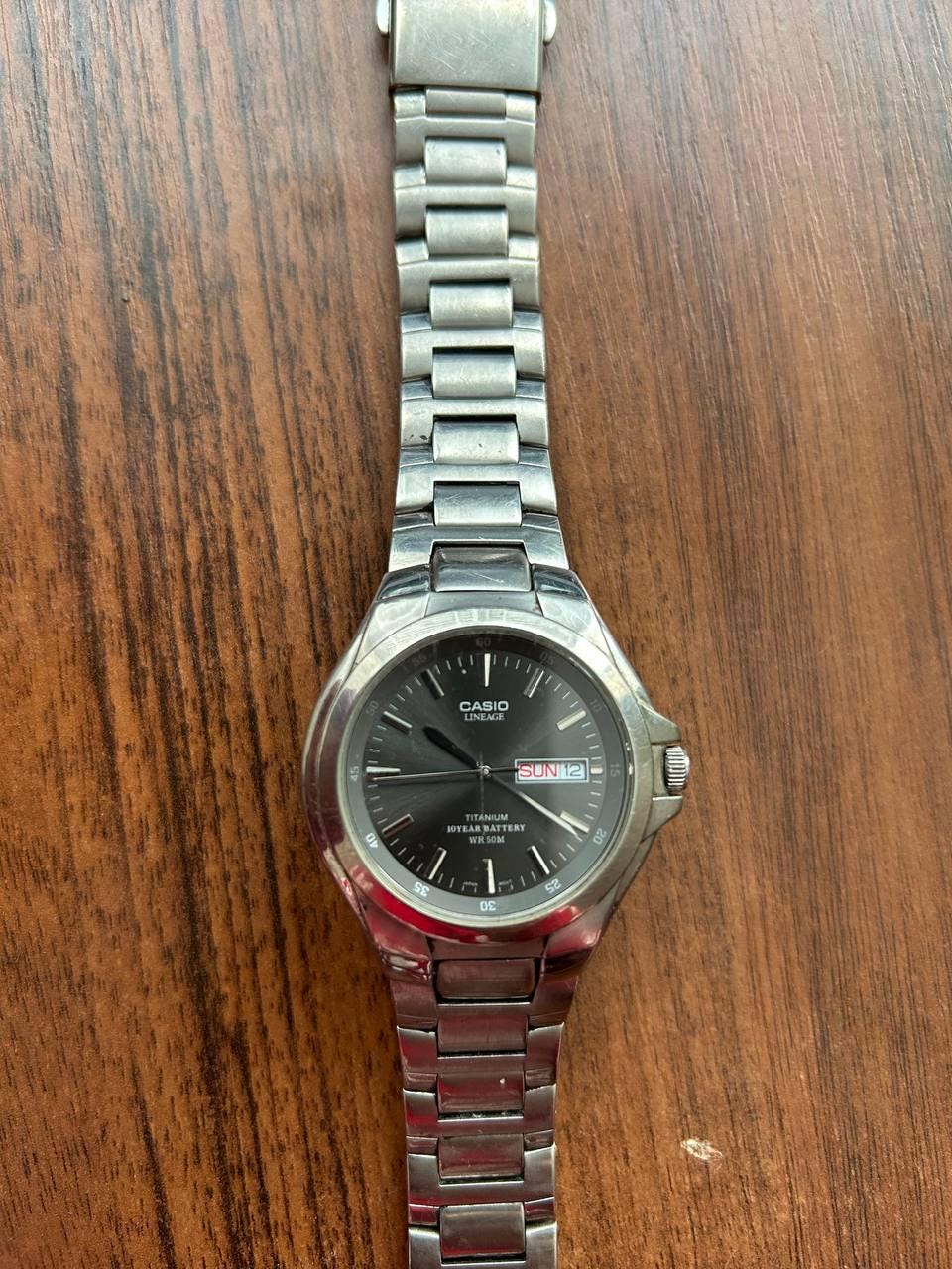 Vintage Casio Lineage LIN-171 Titanium Watch | Japan Mov't 3716
