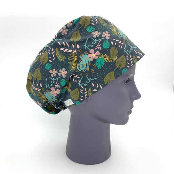 Foliage Swear Euro Style Scrub Cap 
