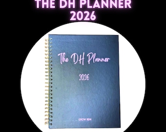 2026 Dental Hygiene Planner Organizer Weekly and Monthly Spreads
