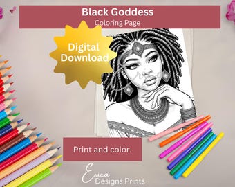 Coloring Page Goddess Coloring - Il 340x270.6202072482 7ugr 