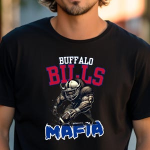 Buffalo Bills Mafia Graphic Tee | Custom Buffalo Design | Buffalo Football Fan Shirt | Bills Mafia Game Day Apparel | NFL Fan Gift