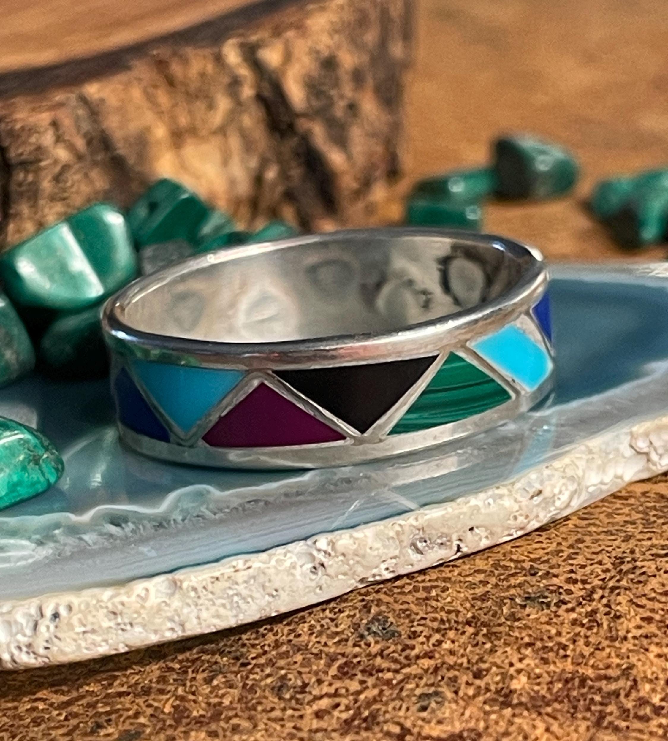 Zuni Ring Size 11 - Etsy