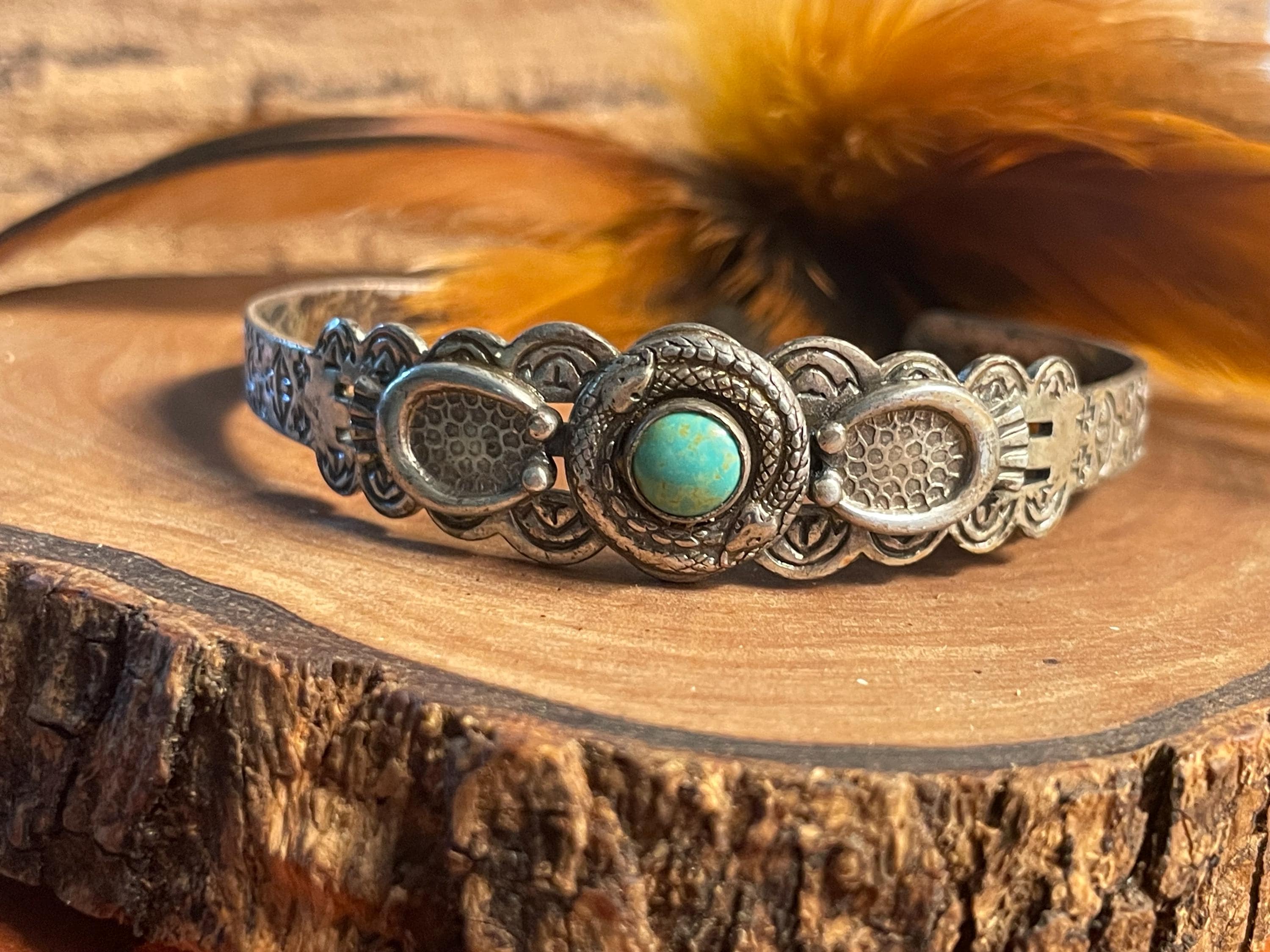 Fred Harvey Cuff - Etsy