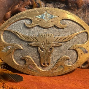 Johnson & Held バックル ドラゴン ウエスタン レザーベルト Johnson Held Buckle - Etsy