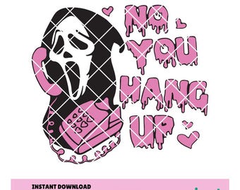 Ghostface Scream SVG: Sarcastic Horror Movie Shirt Design (Digital Download)