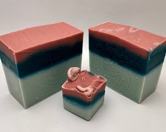 Applemint- Homemade Soap-5 to 6 oz Bars