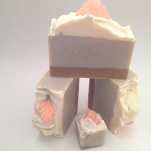 Bergamot In Autumn Cold Process Handmade Soap-5 to 6 OZ-Gorgeous Bar image 5