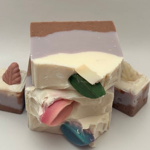 Bergamot In Autumn Cold Process Handmade Soap-5 to 6 OZ-Gorgeous Bar image 3