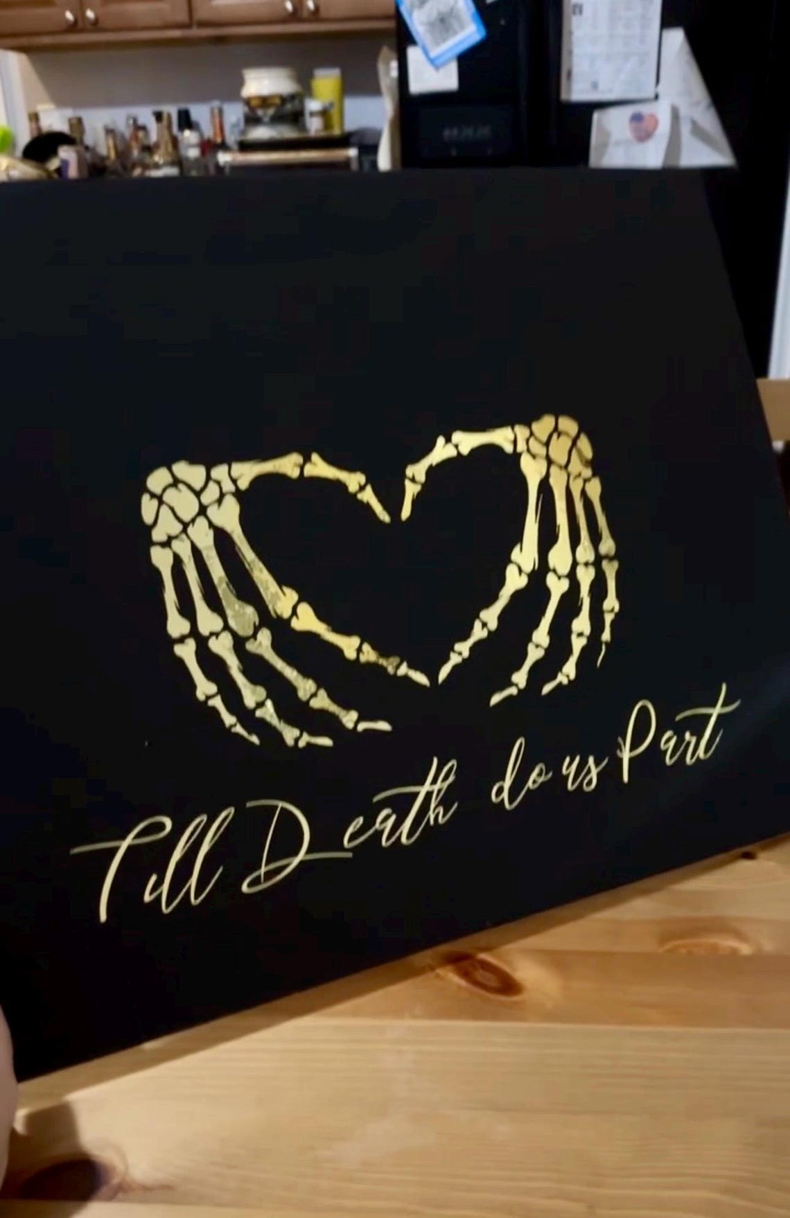 Example Signage Using Gothic Custom Gothic Sign - Etsy