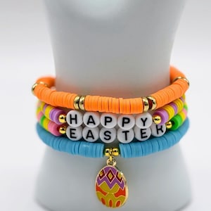 Happy Easter Beaded Apple Watch Band