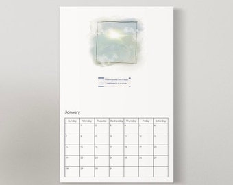 2024 Wall Calendar, Fortune Cookie sayings, 50% off!