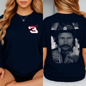 Racing Middle Finger T-shirt, 90s Nascar Shirt, Dale Earnhardt Tee, Dale Earnhardt, Racing Fan SweatShirt