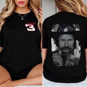 Racing Middle Finger T-shirt, 90s Nascar Shirt, Dale Earnhardt Tee, Dale Earnhardt, Racing Fan SweatShirt Kids