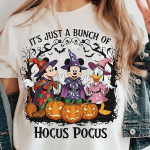 Retro Halloween Cartoon Mouse And Friends Character T-shirt, Trendy Horror Halloween Shirt, Halloween Friends Movies Sweatshirt, Witches Tee
