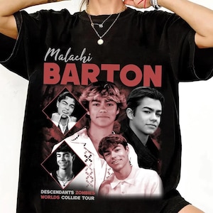 Malachi Barton Descendants Sweatshirt, Victor, D.isney Channel Zombies 4 Characters Tee, Descendants Zombies Worlds Collide Tour 2025 Shirt