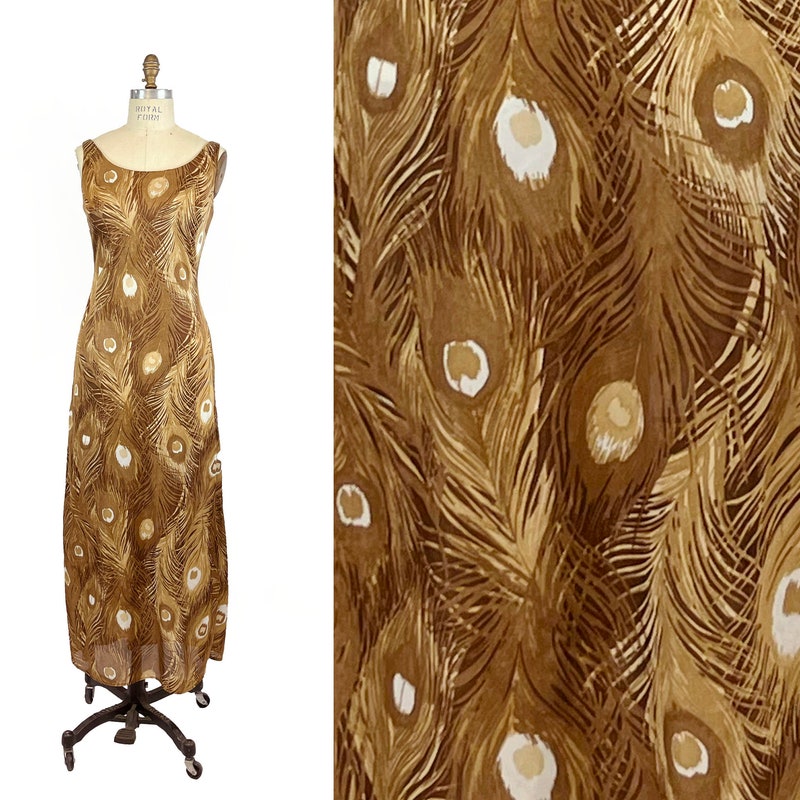 Bateau Cap Sleeve Sheath Floor-length Dress Peacock main image 1