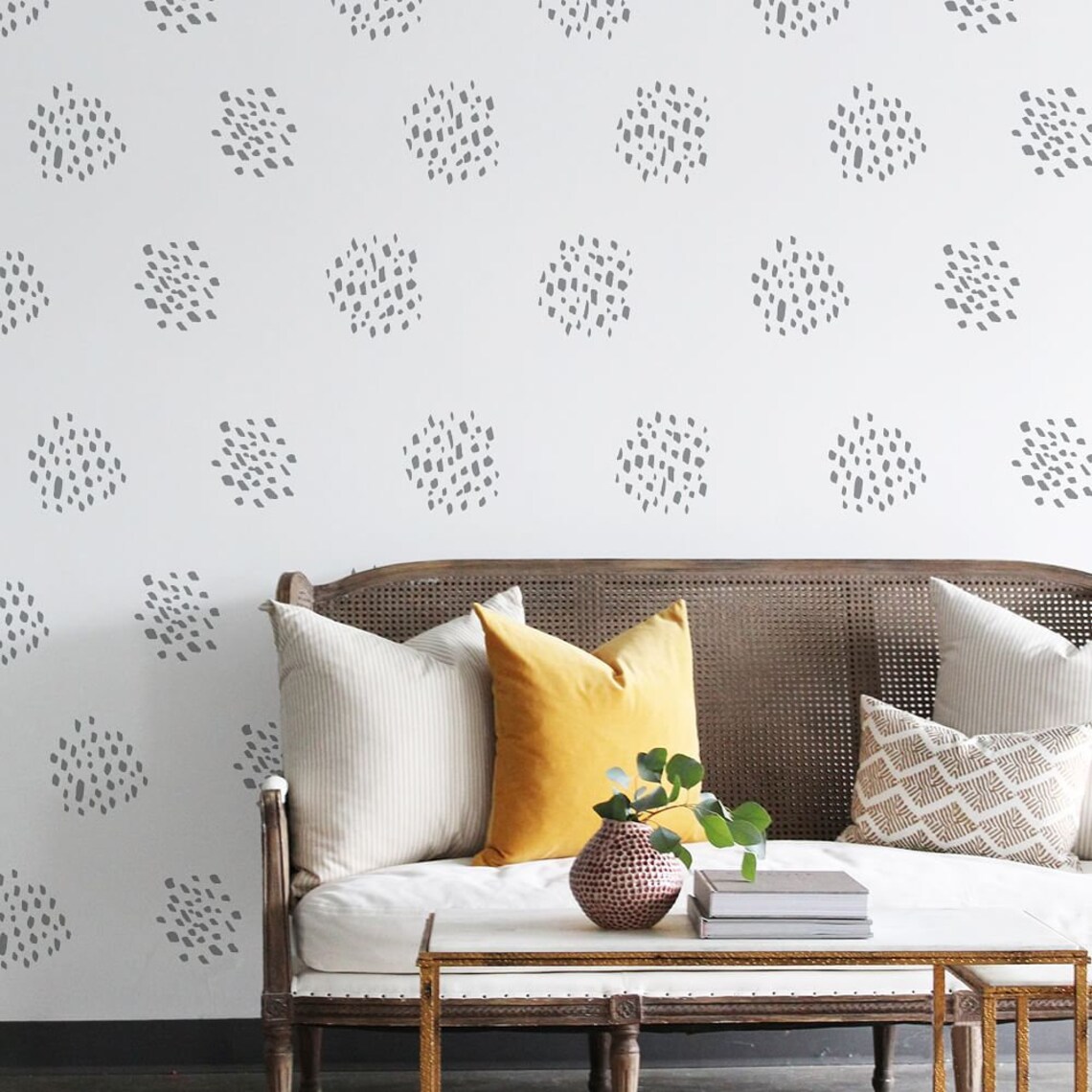 Dot Clusters Wall Decals Nursery kids room wall Dots Etsy