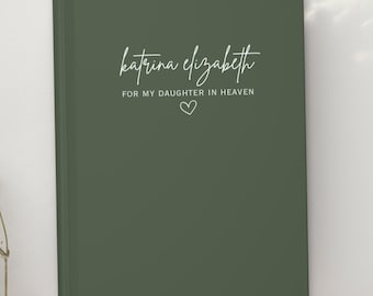 Personalized Daughter in Heaven Journal: Infant Loss Keepsake