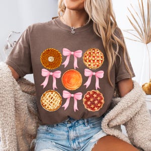 Thanksgiving Pie Comfort Colors Shirt, Thanksgiving Gift, Thanksgiving Shirt, Thanksgiving Tshirt for Women, Fall Shirt, Pumpkin Pie