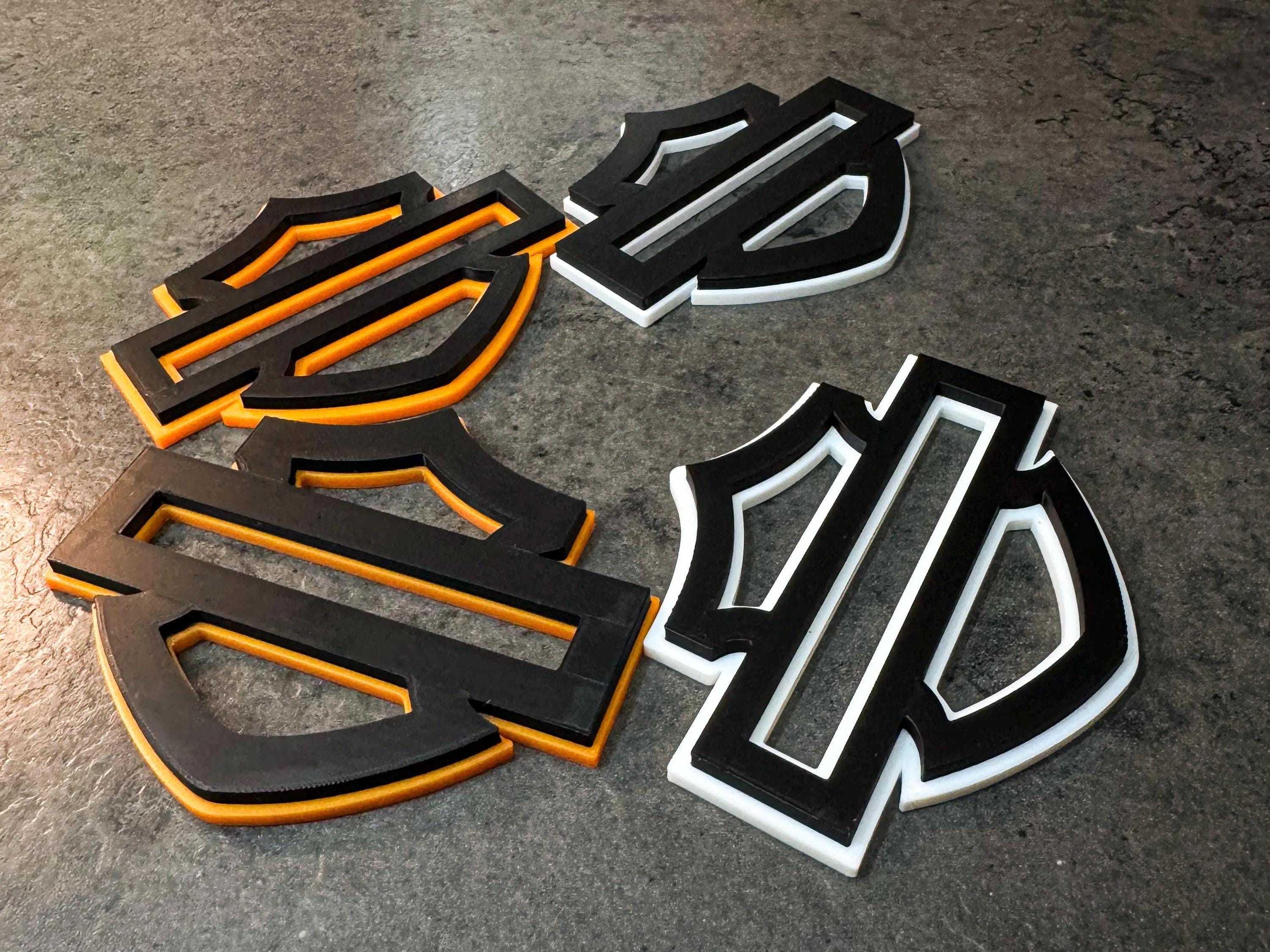 Harley Davidson 3d Emblem - Etsy Harley Davidson 3d Emblem - Etsy