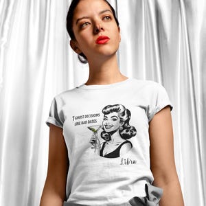 Libra Zodiac T-Shirt: Horoscope Astrology Tee, Birthday Gift