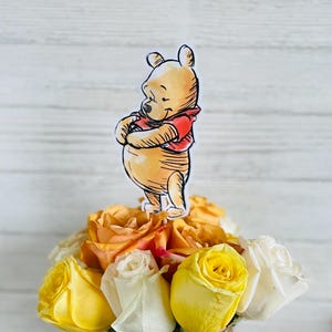 Winnie the Pooh Centerpiece Picks: Party Decor, Cake Toppers