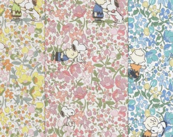 Liberty x Peanuts Collection 2024SS - Bespoke Charlie Brown&#39;s Flowers