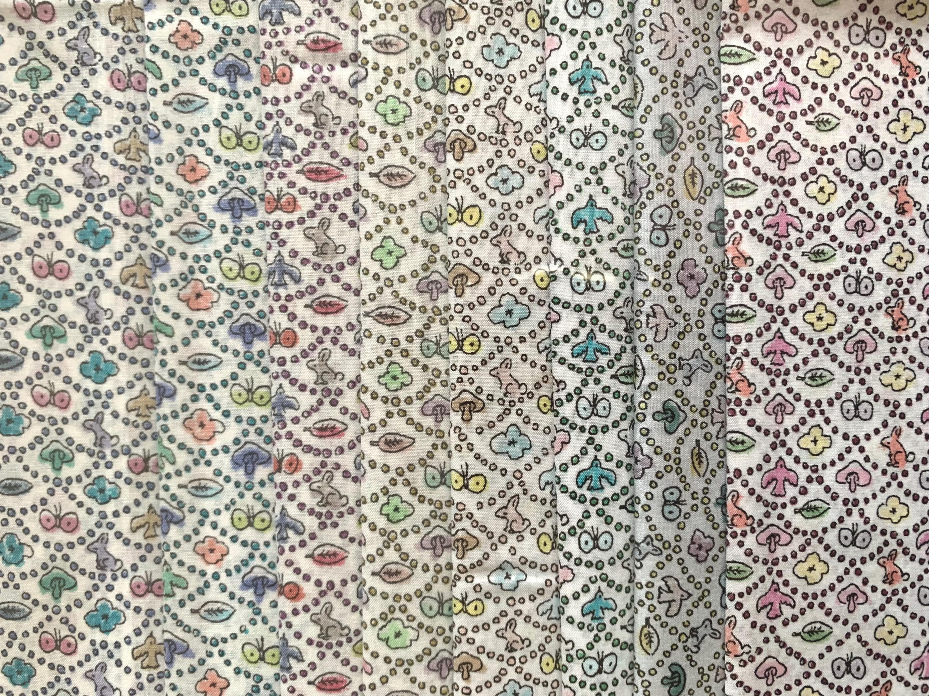 Liberty Japan - Liberty X Mina Perhonen - Forest Wave Mini Set of