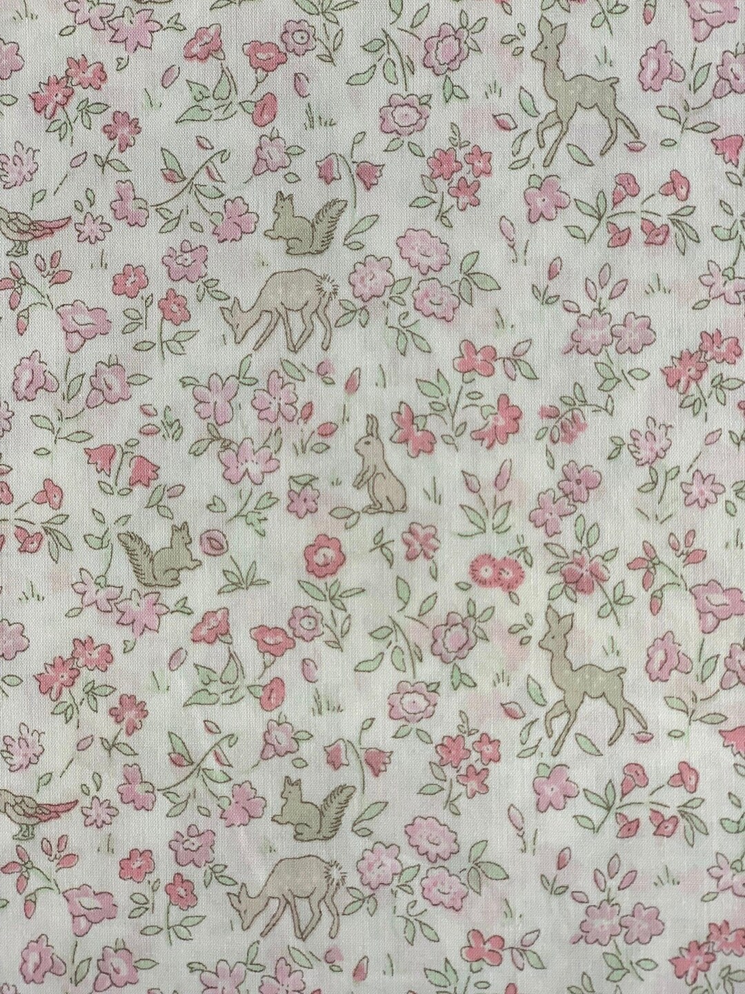 Liberty of London - Meadow Tails J22B - Pink - Fat Quarter - Etsy