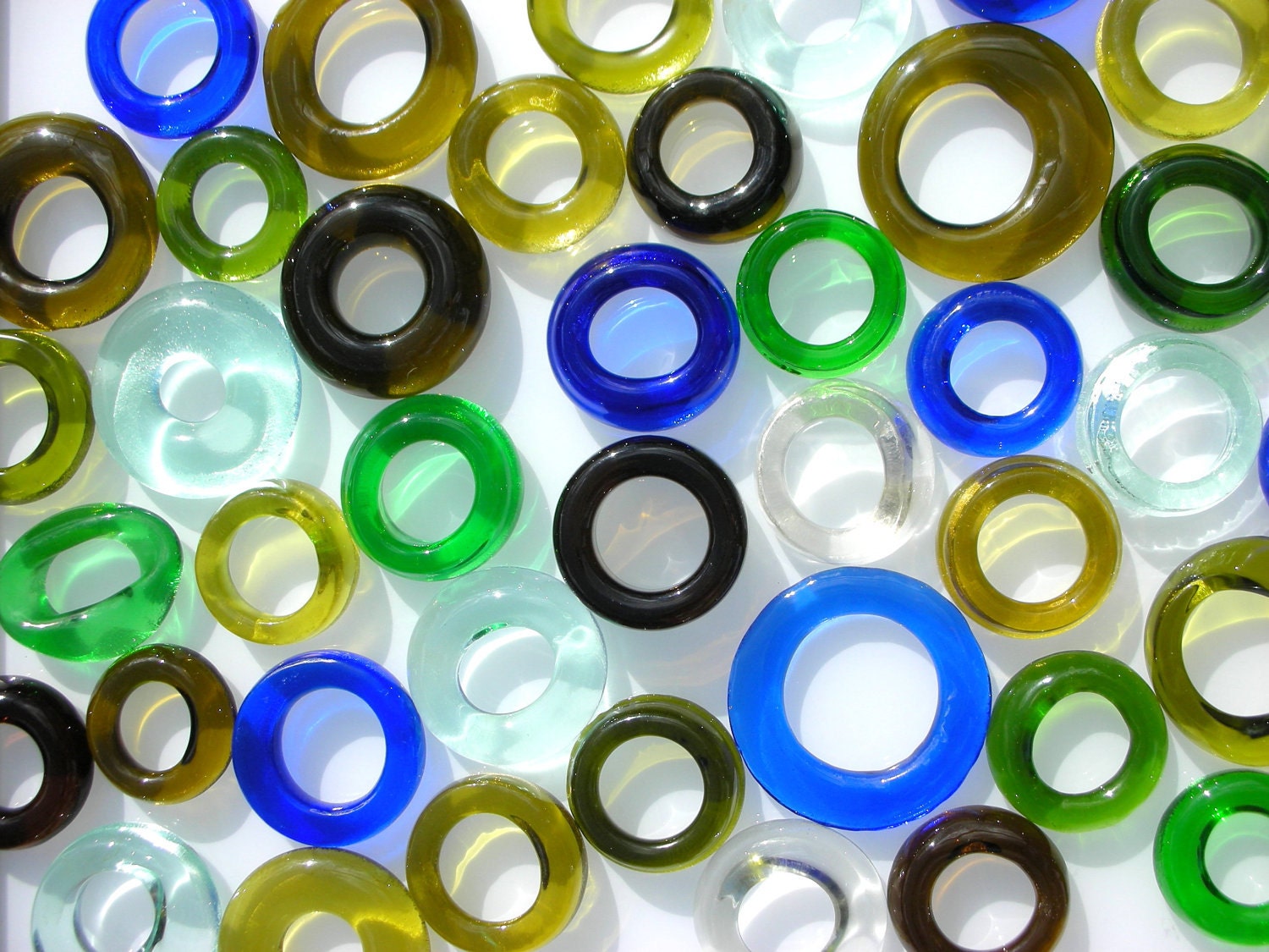 14 Recycled Bottle Rings Etsy