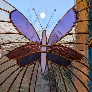 Beautiful stained glass butterfly