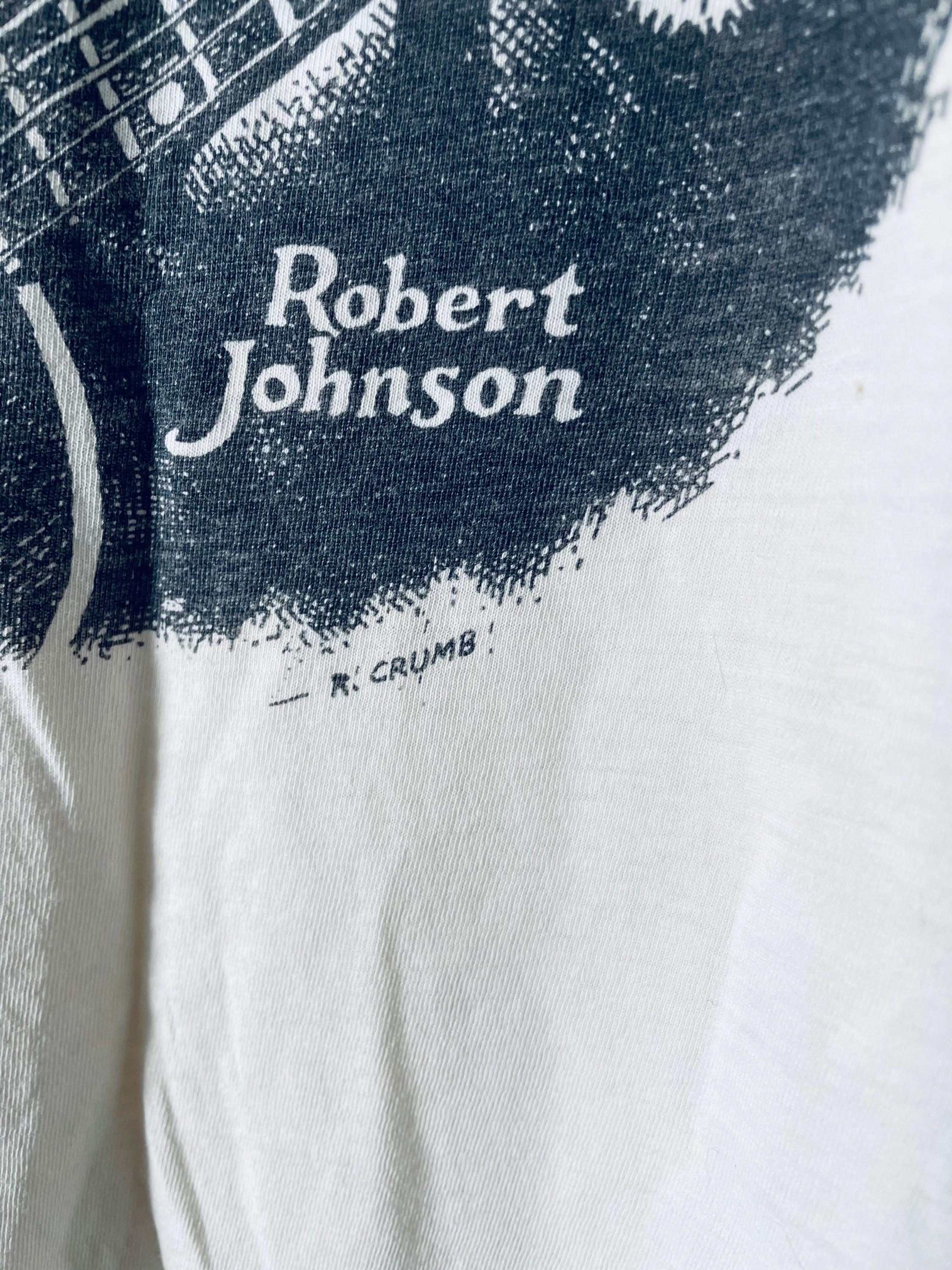 Vintage 1970s Robert Crumb Robert Johnson T-shirt (size Large) - Etsy
