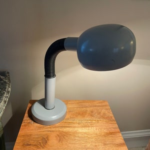 Gooseneck Vintage lamp 1970s desk lamp industrial minimal euro ALSY home Office decor