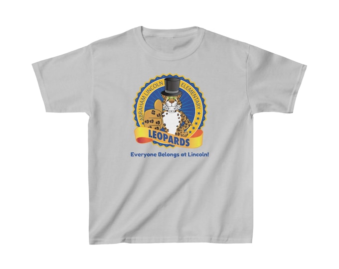 Lincoln Leopards Mascot T-Shirt