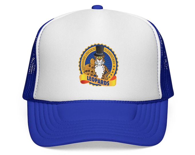 Lincoln Leopard Mascot Trucker Hat