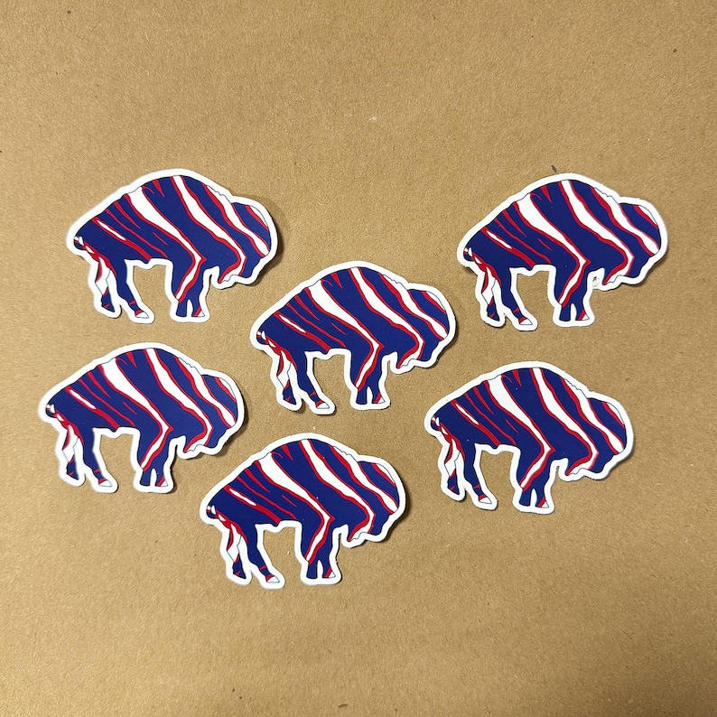 Let's Go Buffalo Sticker, Buffalo Sticker, Football Sticker - Etsy