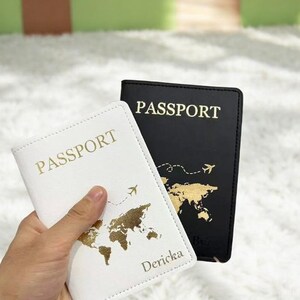 Funda de pasaporte personalizada