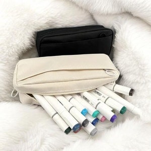 Trousse pour la rentrée scolaire - Trousse en tissu doux - Trousse pour enfant/garçon/fille