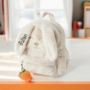 Sac à dos en peluche personnalisé