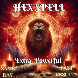 Extra Powerful Hex Spell Reading Ultimate Protection Against Negativity  Most Maximum Safety  Same Day Cast  Protection Spell