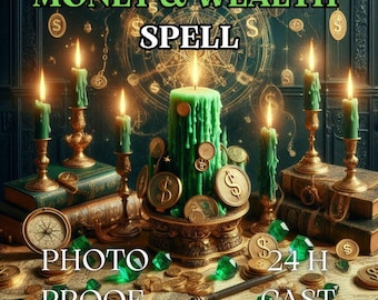Powerful Money Spell Reading Wealth Abundance Spellcast Financial Freedom Magic Same Day Cast Spell Money Spell